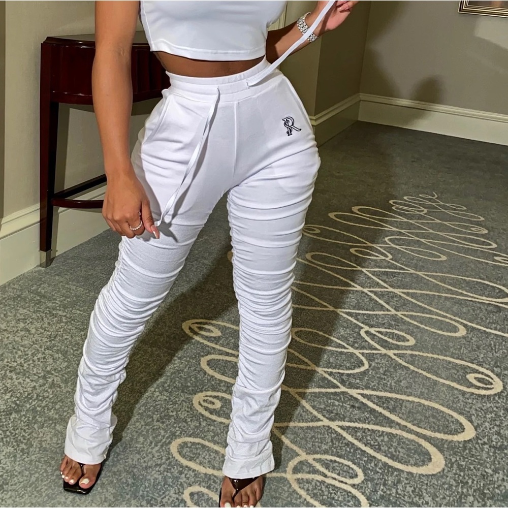 Gswoo Stacked pants